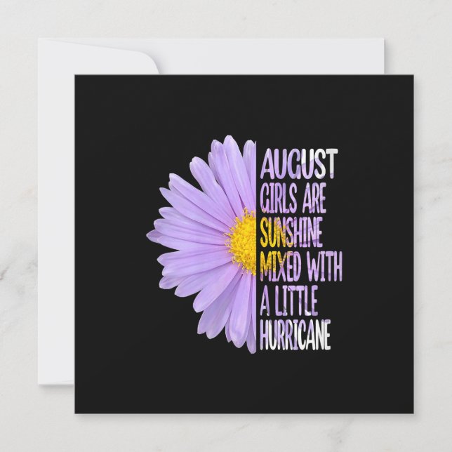 Invitación Agosto: Las mujeres dan un divertido baile (Anverso)