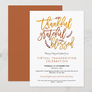 Invitación Agradecimiento Agradecimiento Bienvenida Acción de
