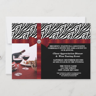 Invitación Agradecimiento al cliente de evento corporativo
