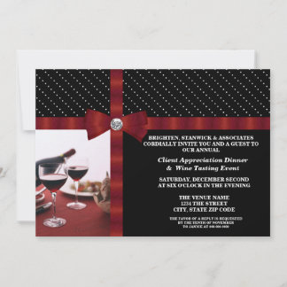 Invitación Agradecimiento al cliente de evento corporativo