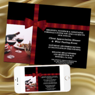 Invitación Agradecimiento al cliente del evento corporativo