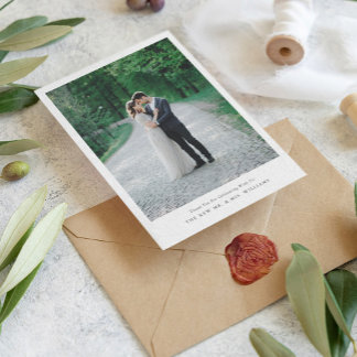 Invitación Agradecimiento de la Paisley Blanca Mínima