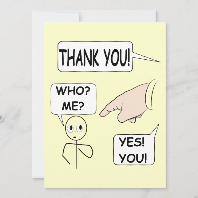 Invitación Agradecimiento original (Anverso)