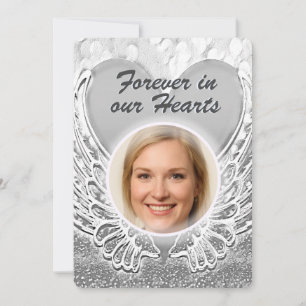 Invitación Agregar foto personalizada conmemorativa