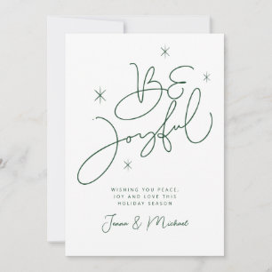 Invitación AGREGAR TU FOTO Feliz Navidad ser alegre