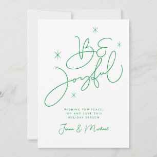 Invitación AGREGAR TU FOTO Feliz Navidad ser alegre