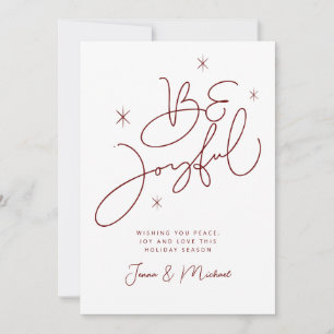 Invitación AGREGAR TU FOTO Feliz Navidad ser alegre