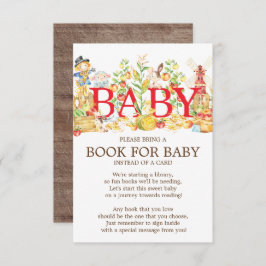 Invitación Agricultores comercializan libro de Baby Shower pa
