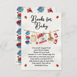 Invitación Agricultores comercializan libros de Baby Shower p