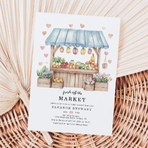 Invitación Agricultores Rústicos Reciben Ducha De Novias En E