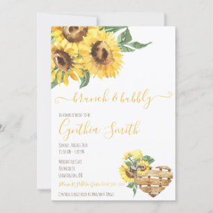 Invitación Agua de Brunéi y Bubbly