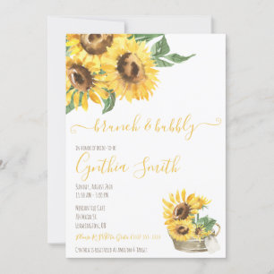Invitación Agua de Brunéi y Bubbly