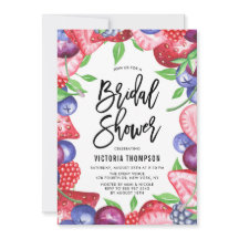 Agua Mezclada Berries Verano Ducha de Novias