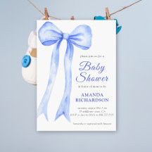 Aguamarina Acuarela un Arco Niño Baby Shower