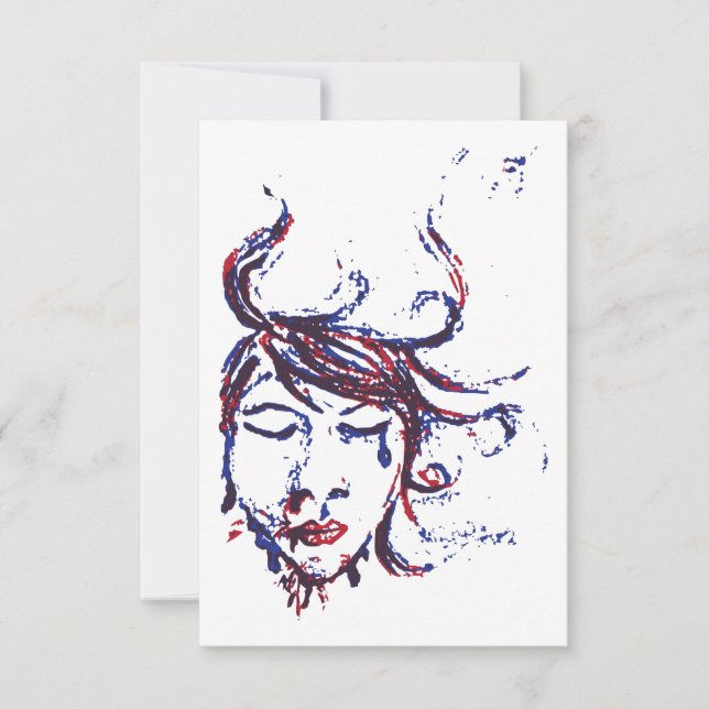 Invitación aguas oscuras (Anverso)