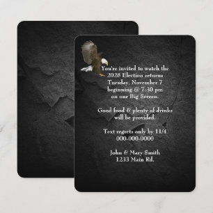 Invitación Águila calva, Fiesta de las elecciones de 2024