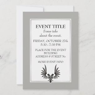 Invitación Águila con dos cabezas
