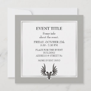 Invitación Águila con dos cabezas
