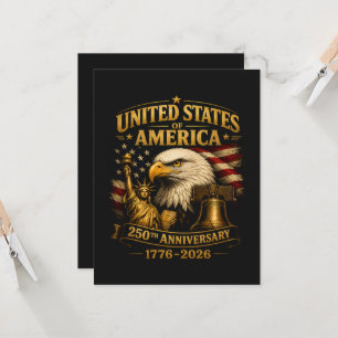 Invitación Águila del 250 aniversario de los Estados Unidos d