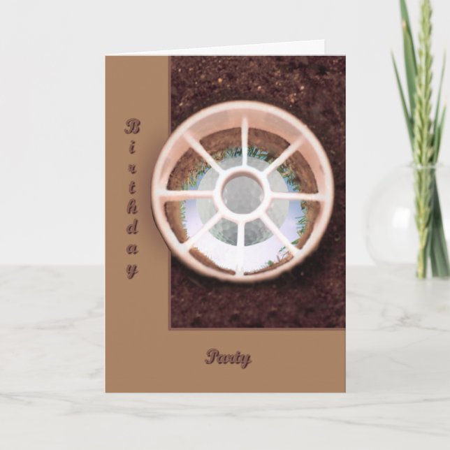 Invitación Agujero en uno (Anverso)