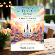 Ahora Beach Ocean Summer New Orleans Bridal Shower