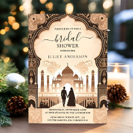 Invitación Ahora hindi Henna Mehndi ducha de novias al estilo