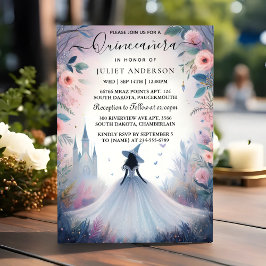 Invitación Ahora la bruja de árbol de la naturaleza encantada