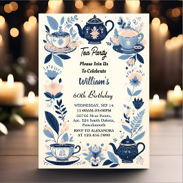 Invitación Ahora Moda Real Fiesta de Té de Hadas para Adultos