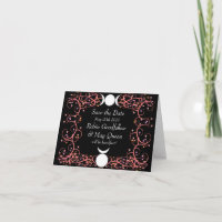 Ahorre la fecha Notecard Wiccan Handfasting