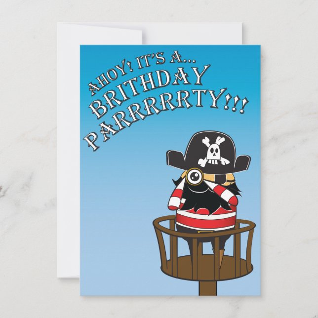 Invitación ¡Ahoy! (Anverso)