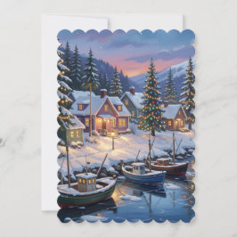 Invitación aire salado invierno