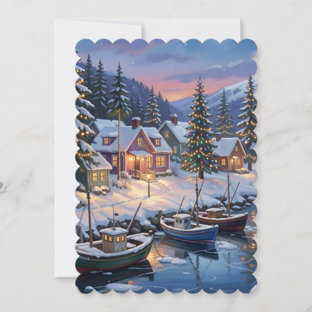 Invitación aire salado invierno (Anverso)