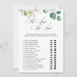 Invitación Airy Eucalyptus Greenery Boho Rustic Bridal Shower