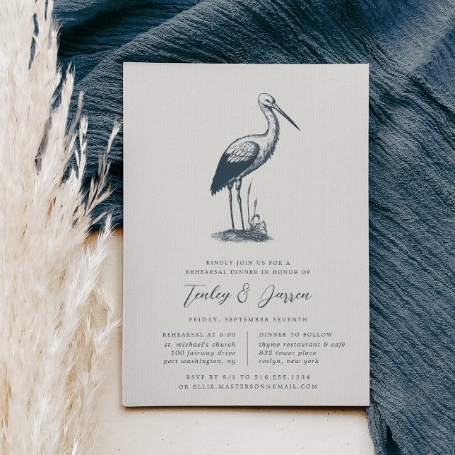 Invitación Ajaina | Elegante Cena de Ensayos Costeros (Subido por el creador)