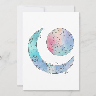 Invitación Ajuste de la galería de Sun y Moon