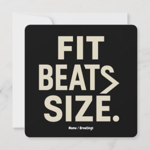 Invitación Ajustes Ritmos Tamaño Motivación Fitness, Estilo d