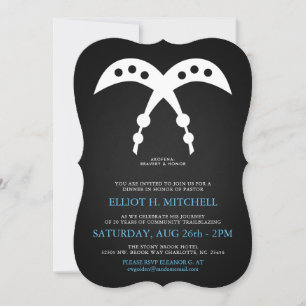 Invitación AKOFENA  Símbolo Adinkra de valor y valor