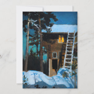 Invitación Akseli Gallen-Kallela - Kalela en invierno