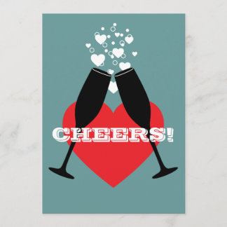 Invitación al 1er Aniversario de Boda - ¡Salud!