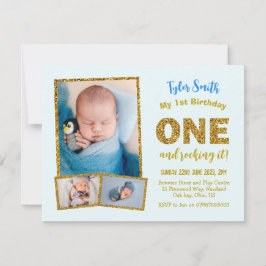 invitación al 1er cumpleaños, el primer cumpleaños