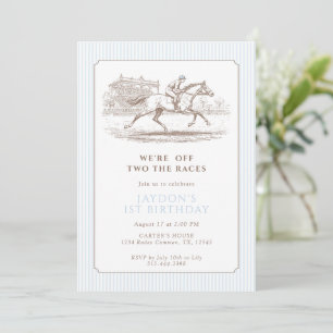 Invitación al 2º cumpleaños de Two the Races de ca