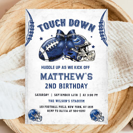 Invitación al 2º cumpleaños del fútbol