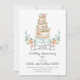 Invitación al 20º Aniversario de Boda