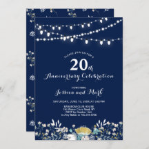 Invitación al 20° aniversario de la Marina y el Or