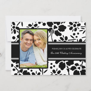 Invitación al 25º aniversario de la foto de Black 