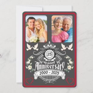 Invitación al 25º aniversario de Silver Jubilee 2 