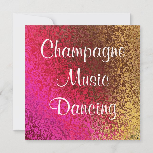 Invitación al 25 Aniversario de Boda (Anverso)