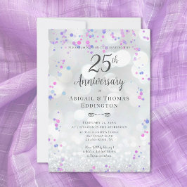 Invitación al 25° aniversario de Boda de Plata