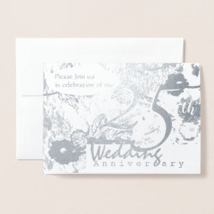 Invitación al 25° aniversario de Boda de Plata