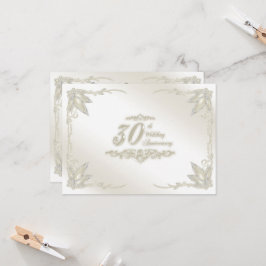 Invitación al 30º Aniversario de Boda